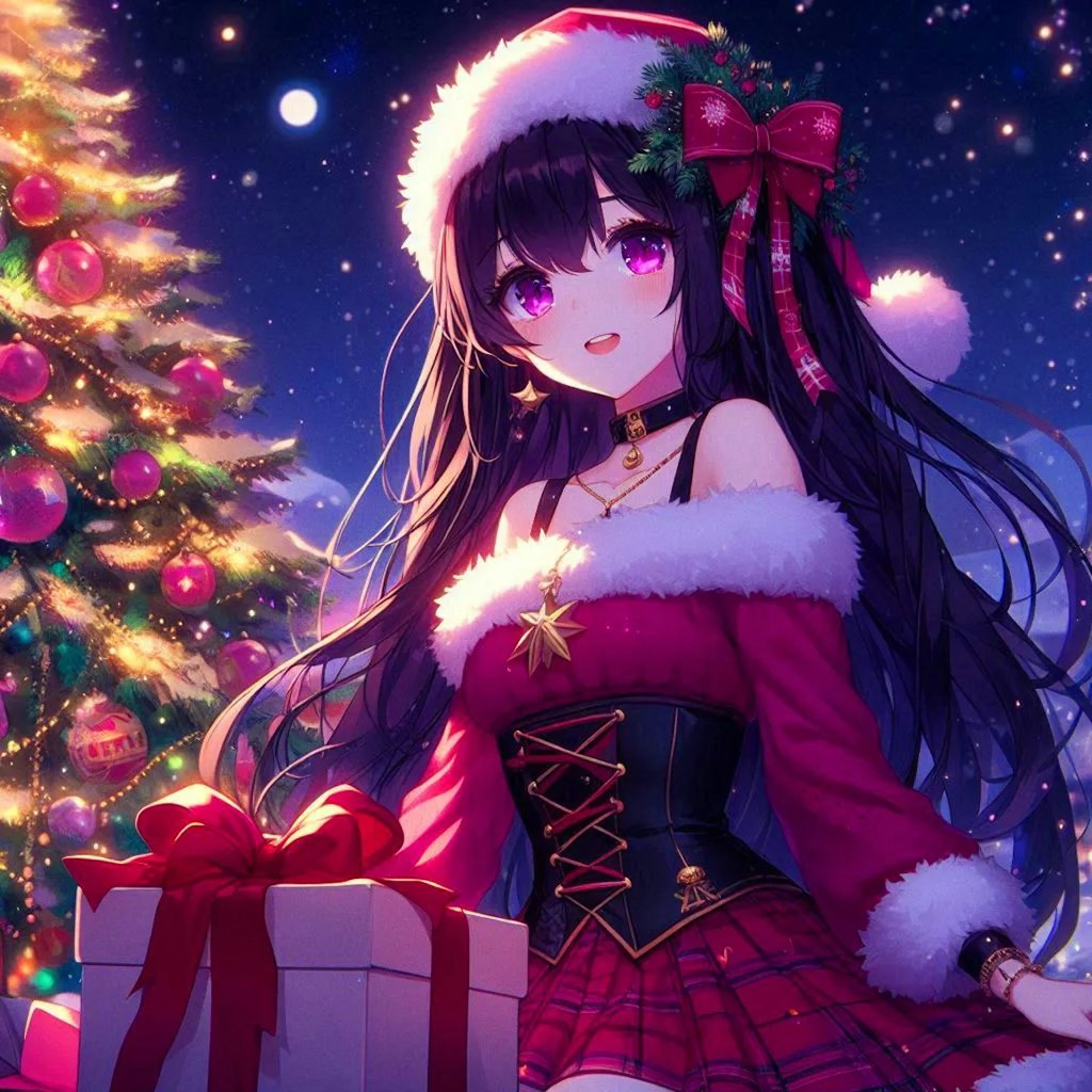 クリスマスプレゼントと、うちの子♥(9枚)