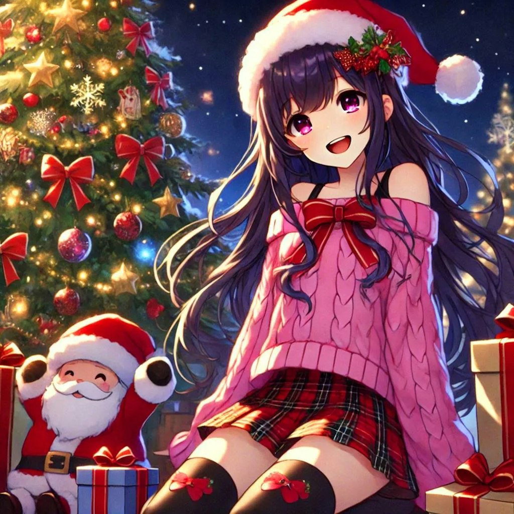 クリスマスプレゼントと、うちの子♥(9枚)