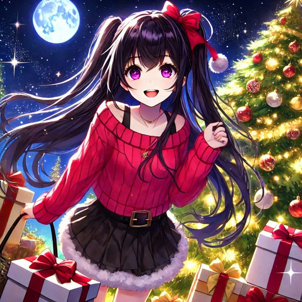 クリスマスプレゼントと、うちの子♥(9枚)