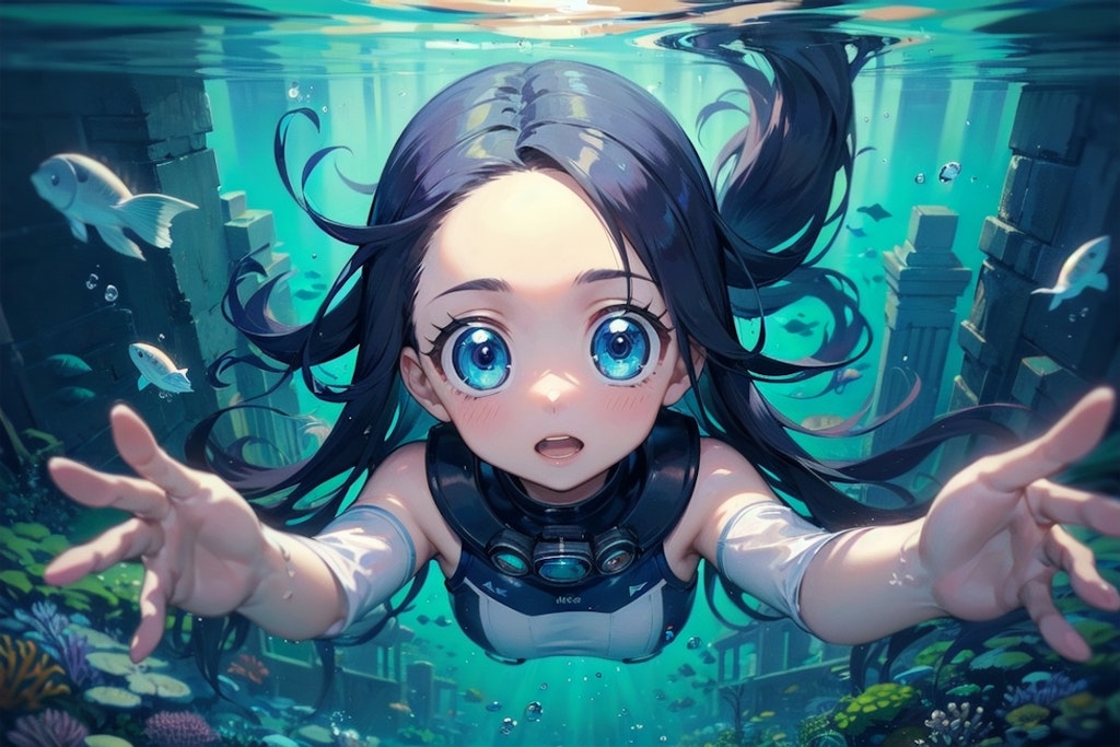 In the underwater♪