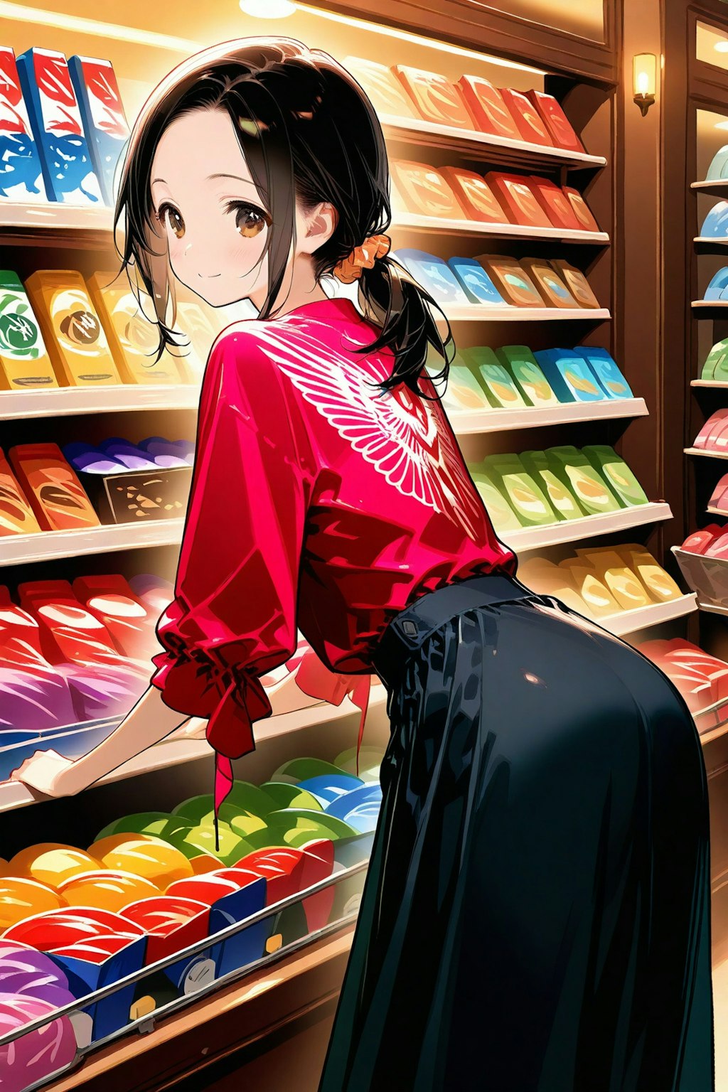 妻と買い物に💞✨