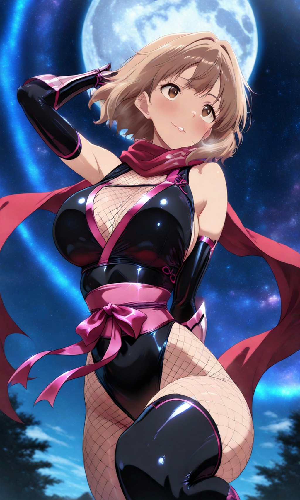 影は月夜に舞う