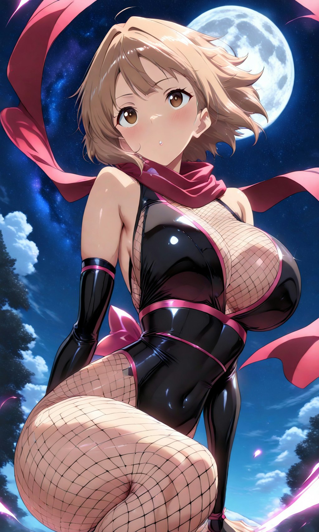 影は月夜に舞う
