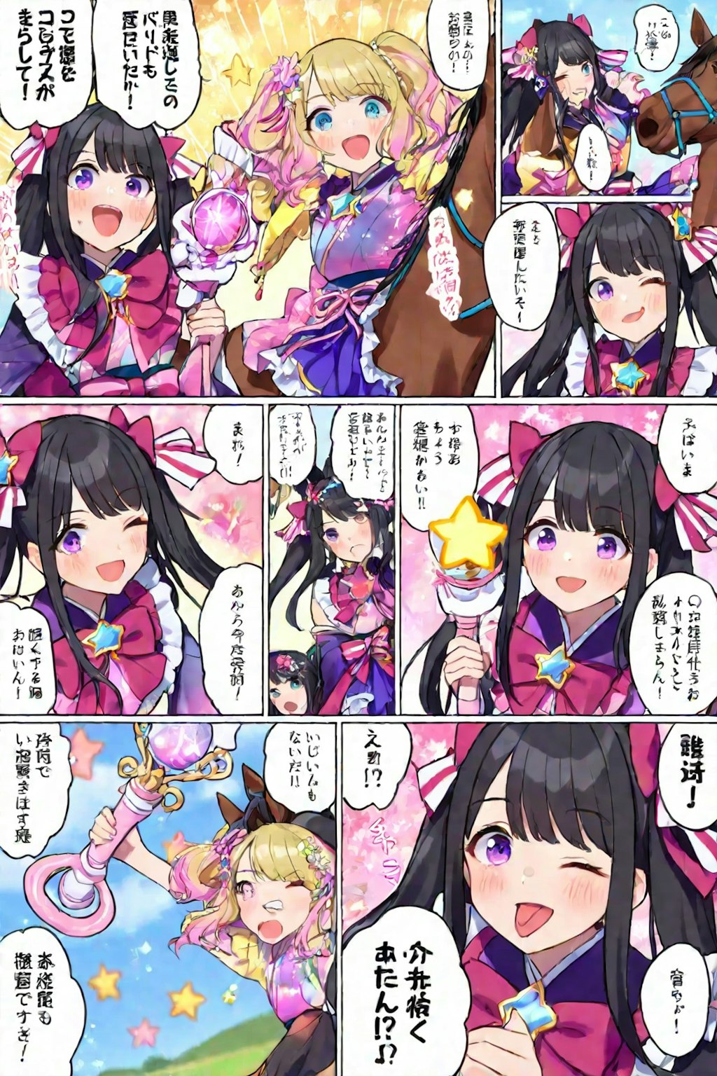 PRISMで漫画！