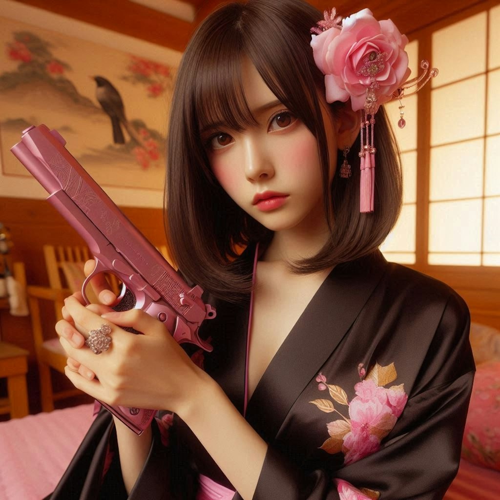 pink gun