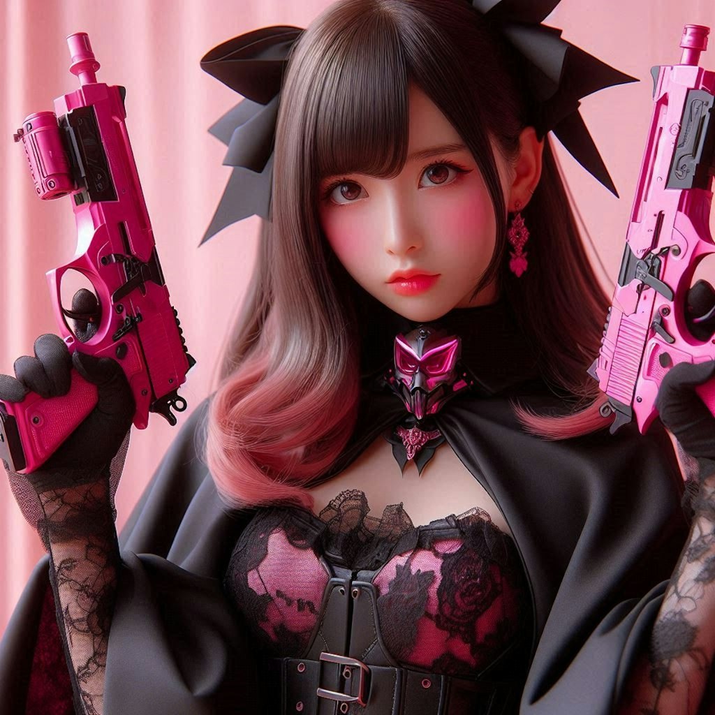 pink gun