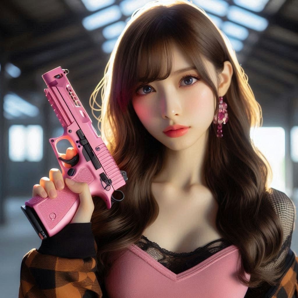 pink gun