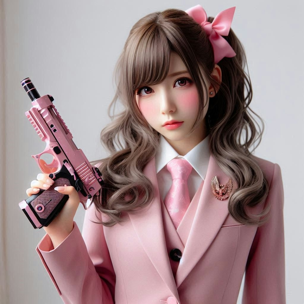 pink gun