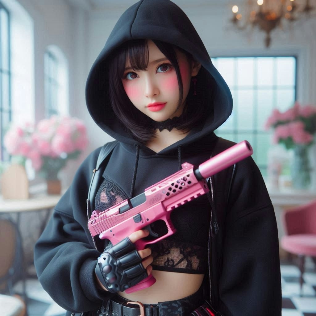 pink gun