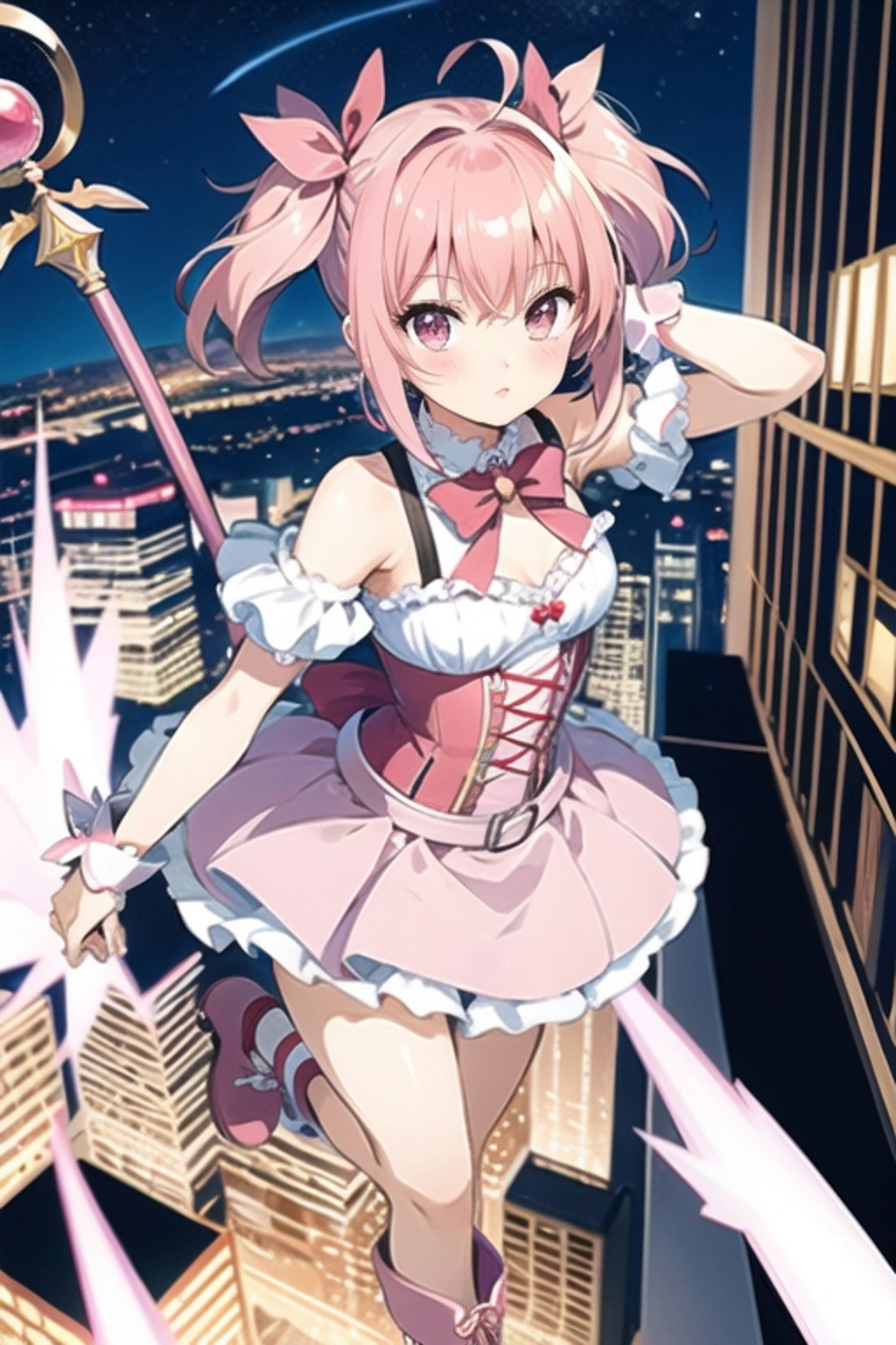 Skyscraper Magical Girl