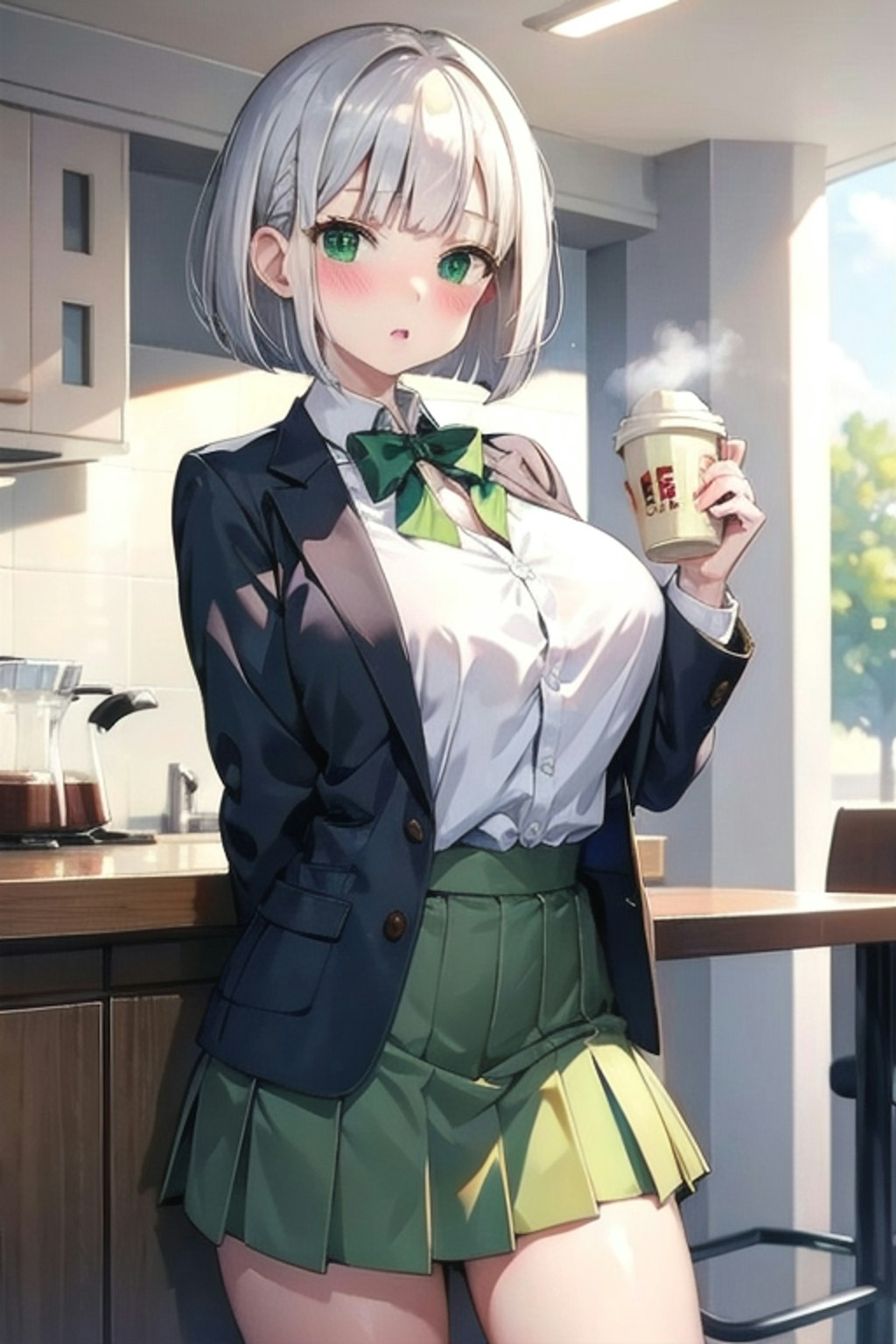 コーヒー飲みます？