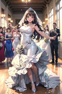 踊る花嫁