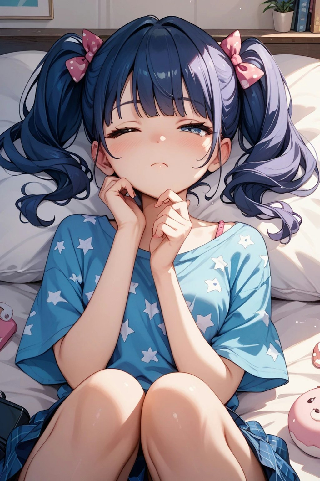 まだ…眠いよ…あと５分だけzzz