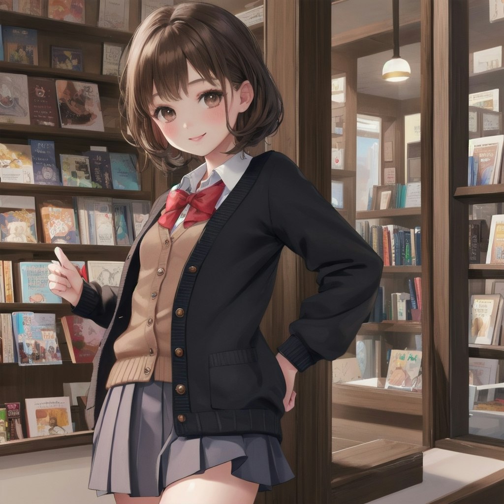 in本屋さん