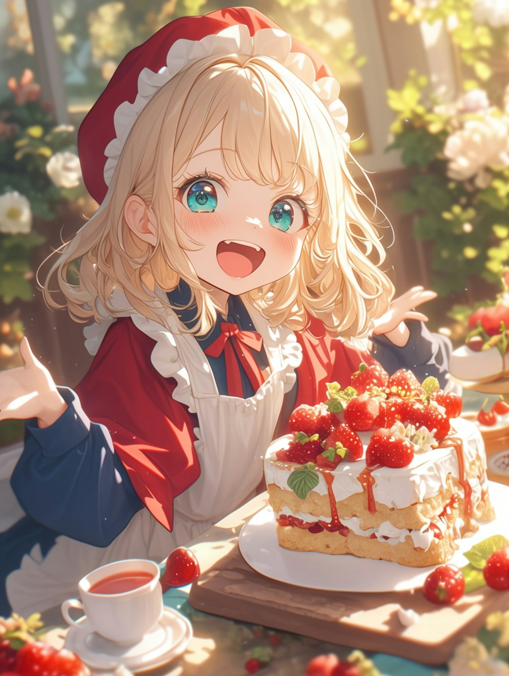 ベリーケーキ🍰