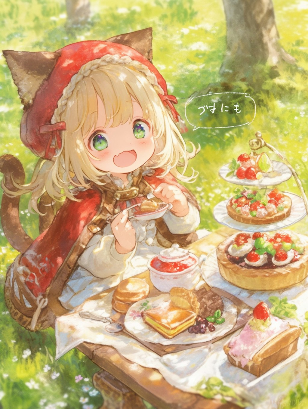 ベリーケーキ🍰