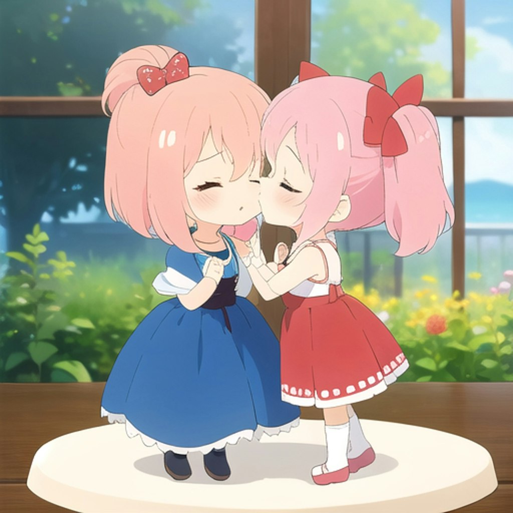 キスするチビドール