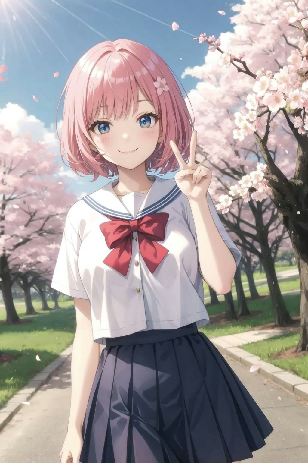 暖かい春
