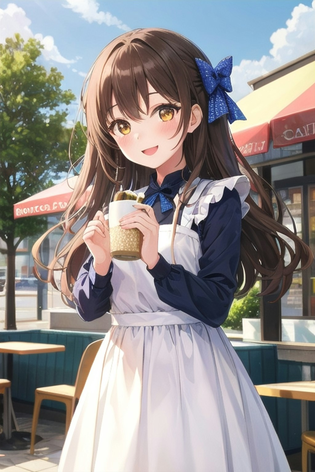 朝のひとときなごみちゃん☕𓈒𓏸︎︎︎︎♡