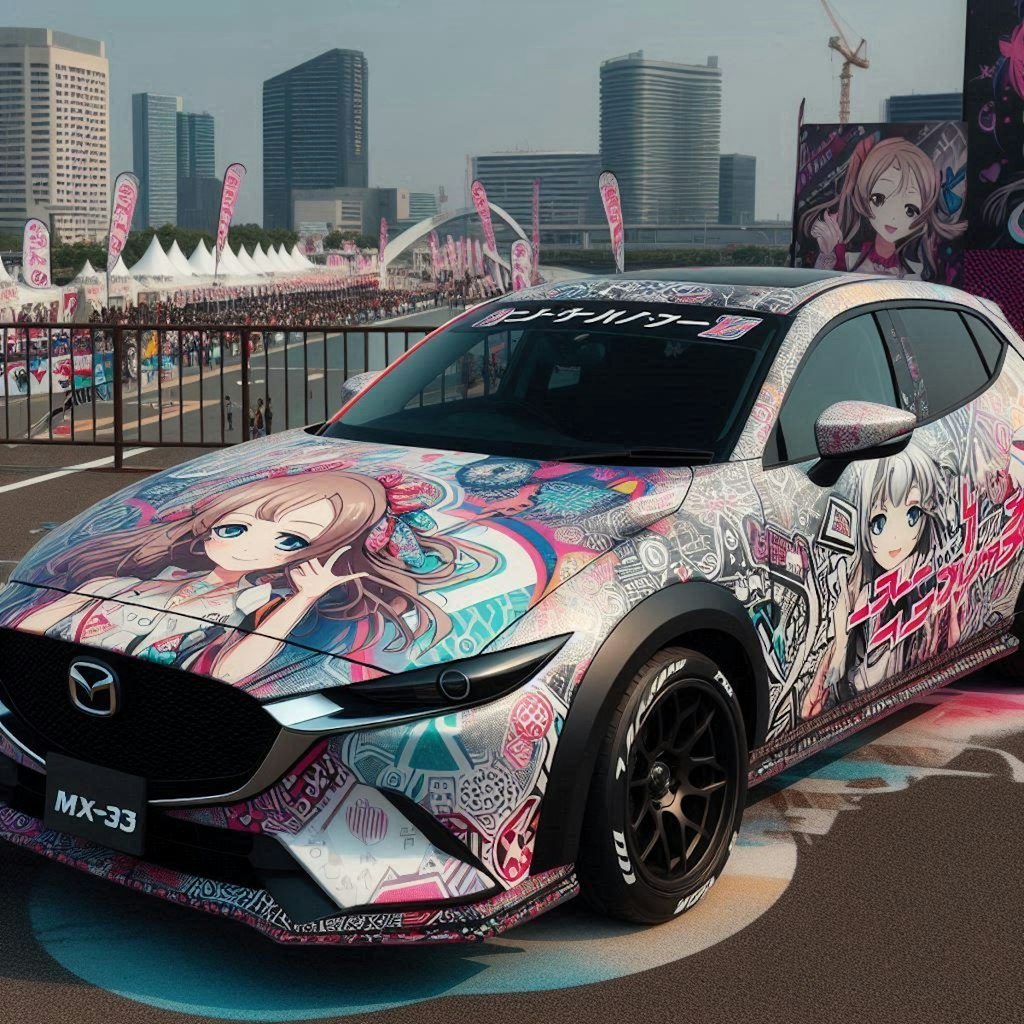 マツダCX-30痛車