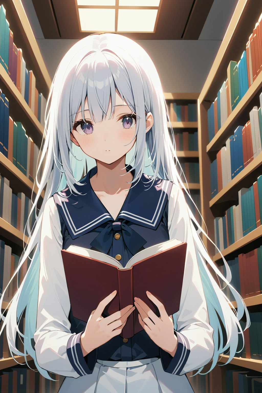 読書が好きな女の子