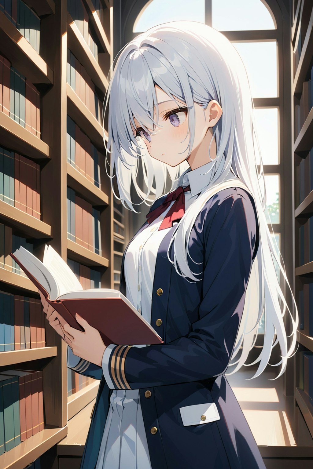 読書が好きな女の子