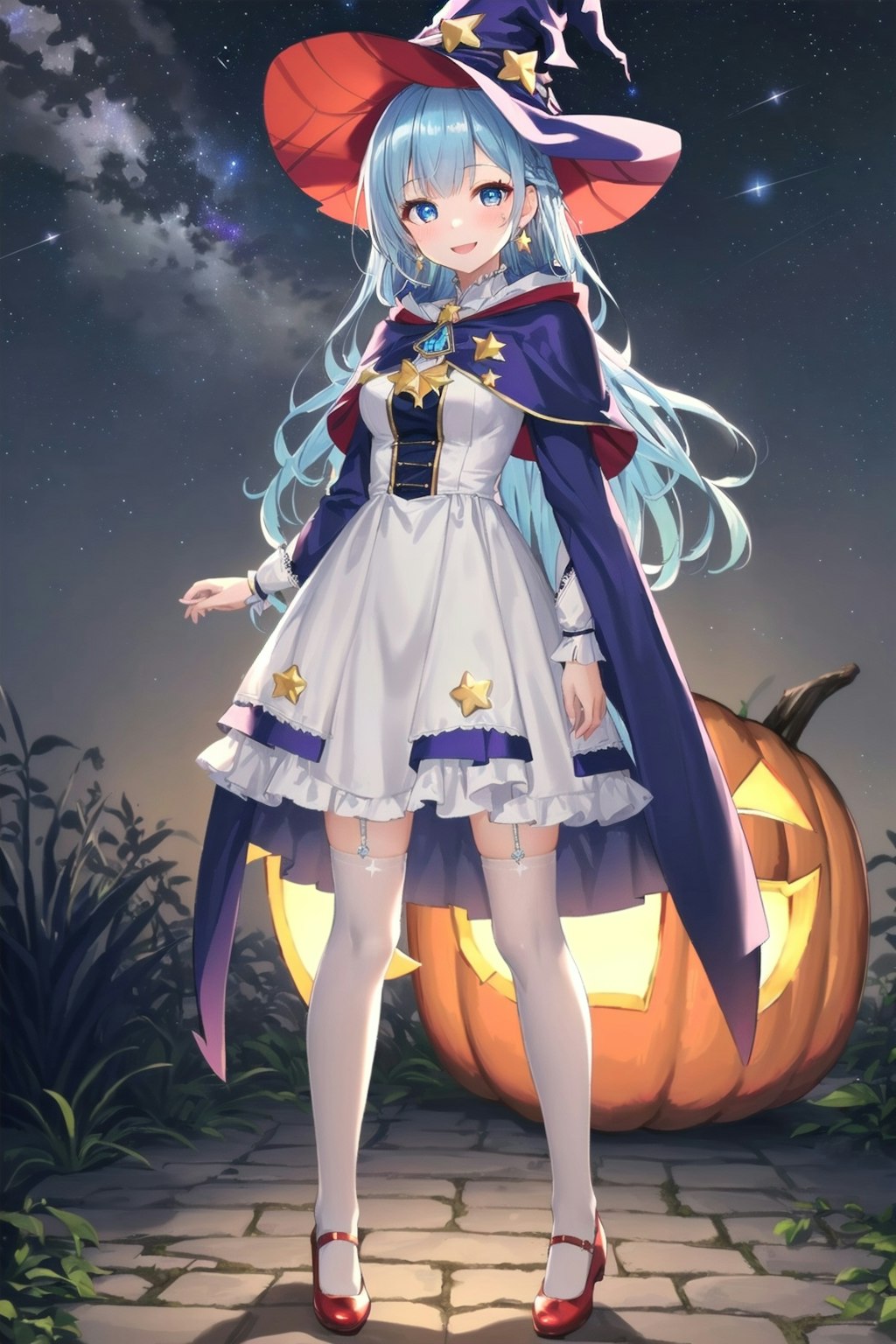 ハロウィン魔女スタイル