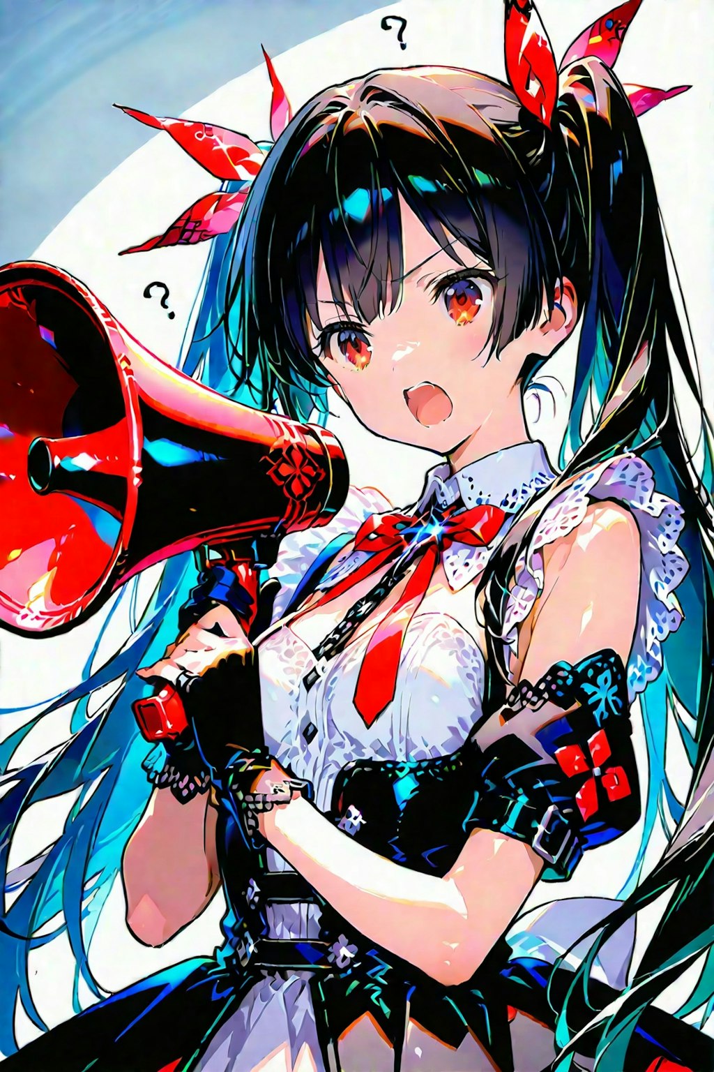 黒髪黒ドレス(ちちぷい生成にも影響あるかもしれないわ。注意して)_20250624