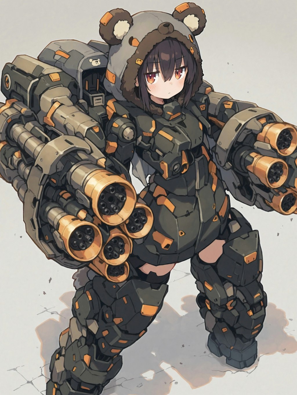 ジト目クマキャノン娘