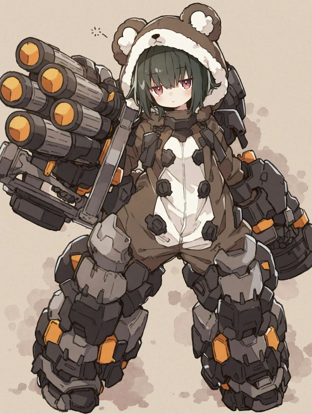 ジト目クマキャノン娘