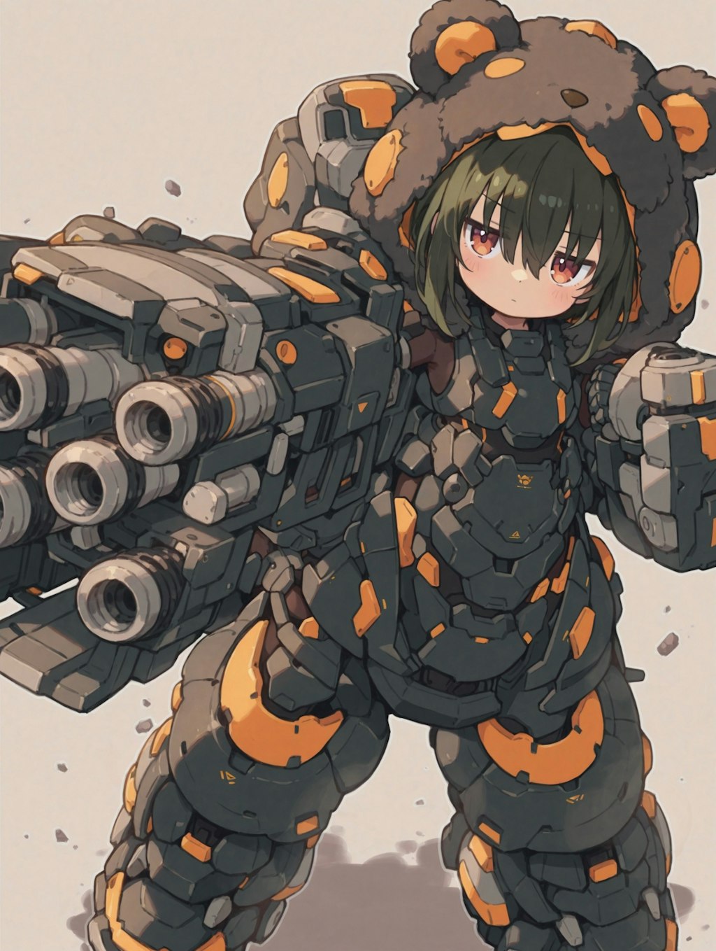 ジト目クマキャノン娘