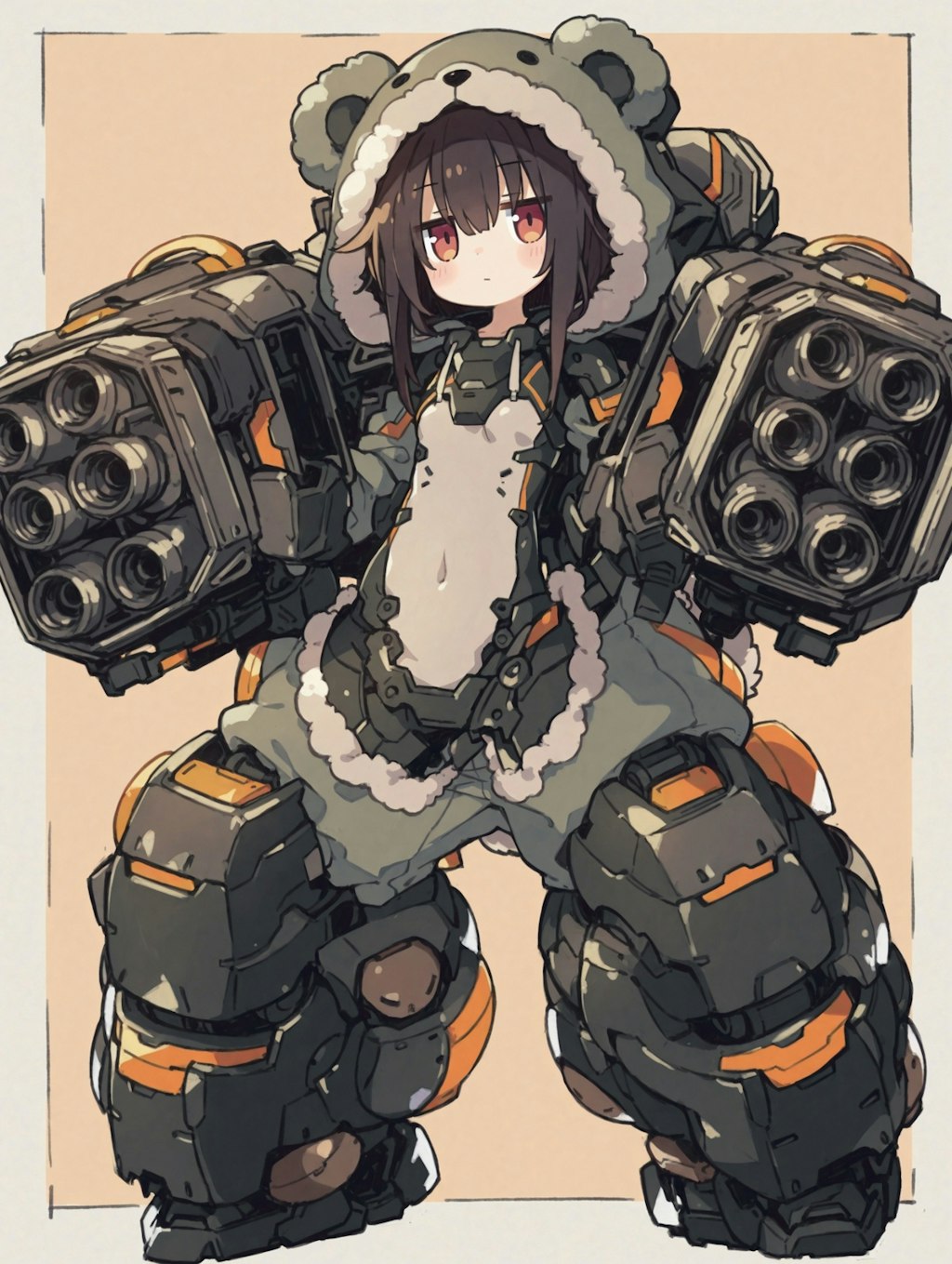ジト目クマキャノン娘