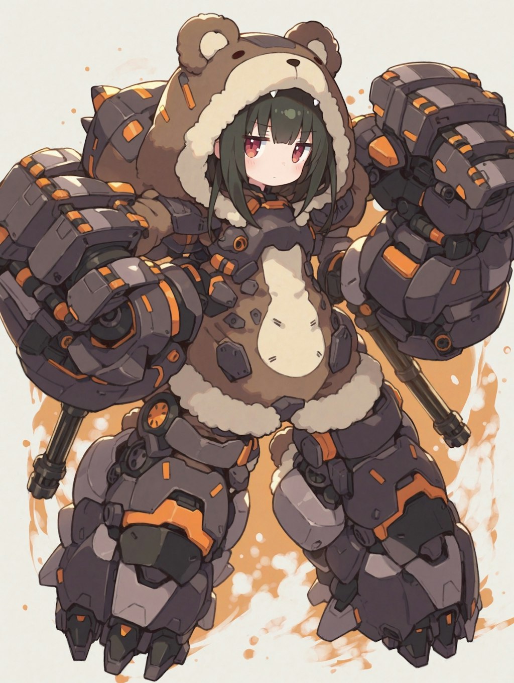 ジト目クマキャノン娘