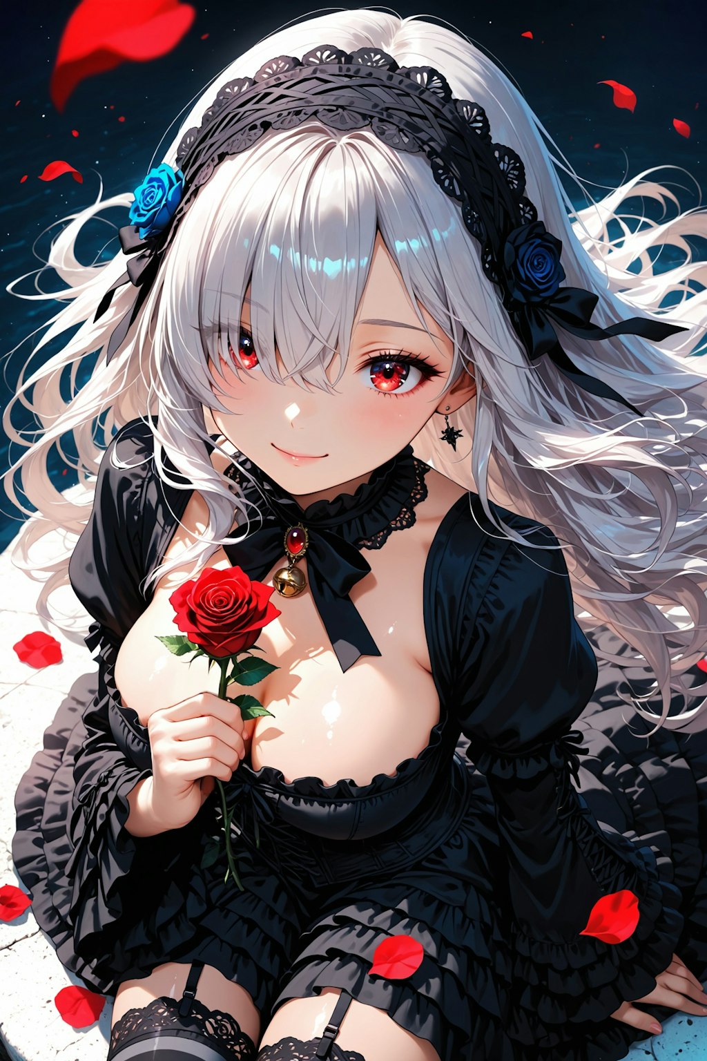 月詠瑠那と薔薇の庭園