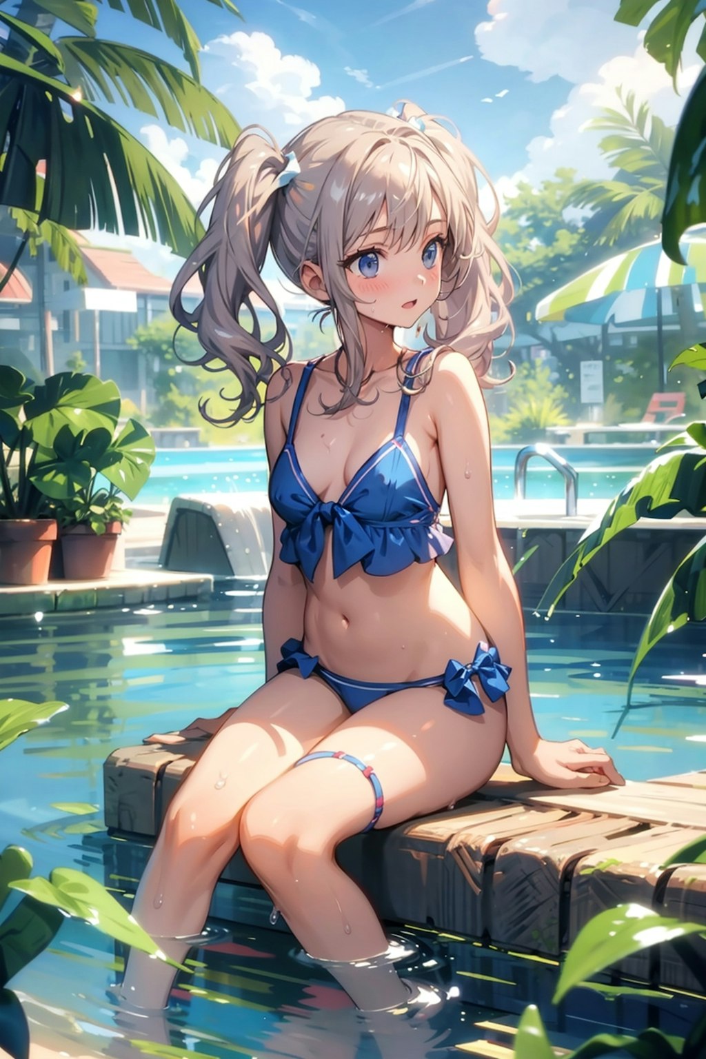 水着の女の子