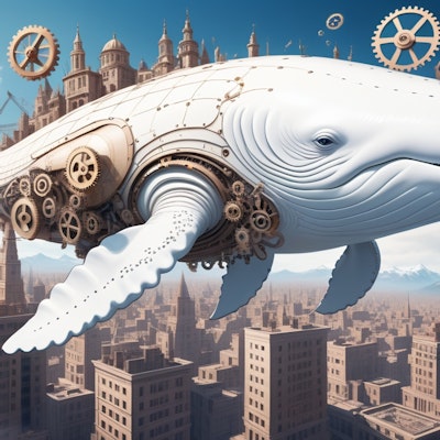 機械仕掛けの天空白鯨都市