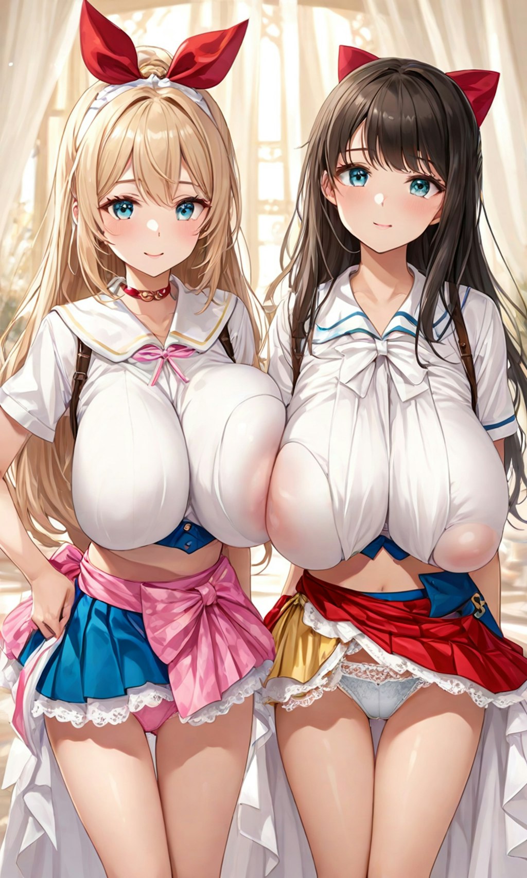 ぽろりとセーラー服と女子高校生と