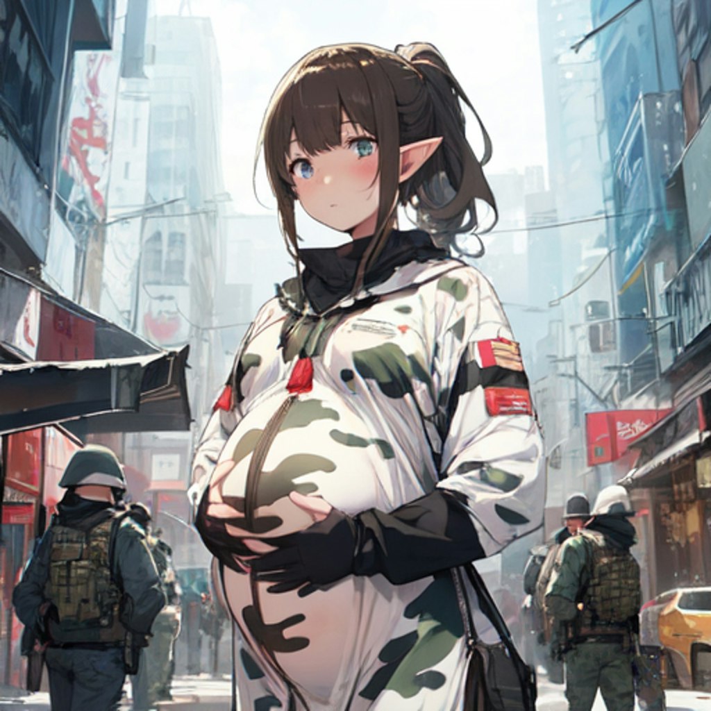 戦闘妊娠少女１６０