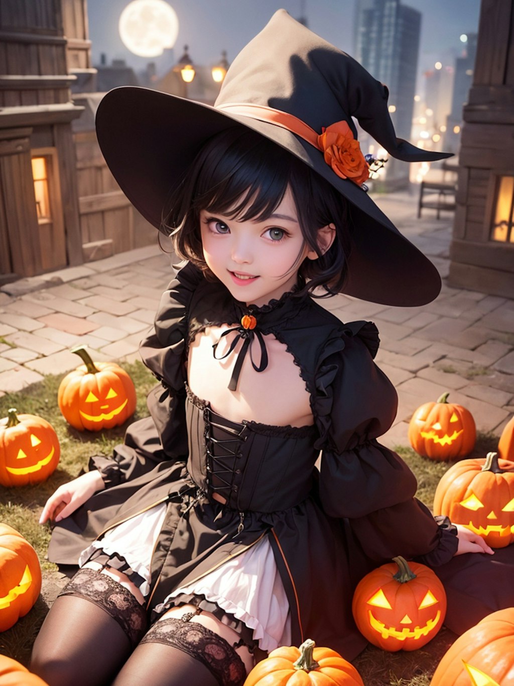 遅刻したハロウィン少女①