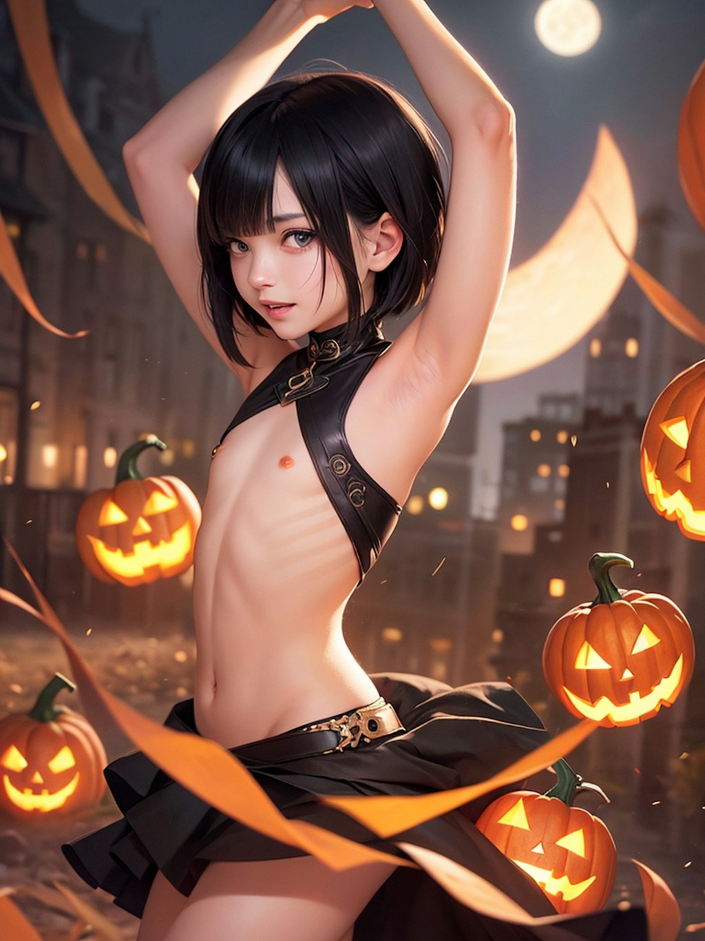 遅刻したハロウィン少女①