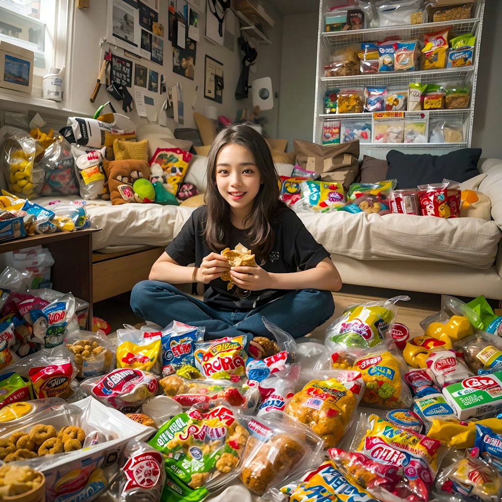 食欲の秋　お菓子がいっぱい