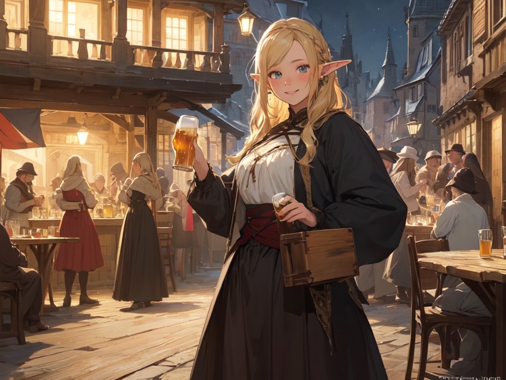 Elf in the Tavern