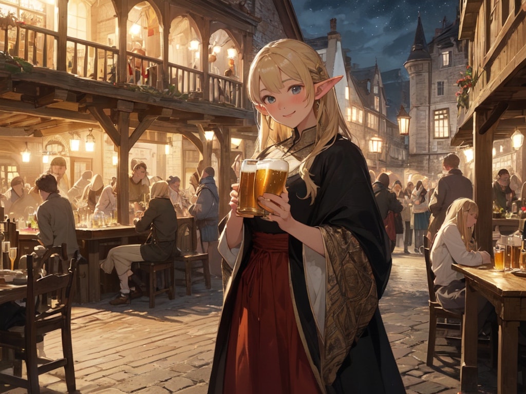 Elf in the Tavern