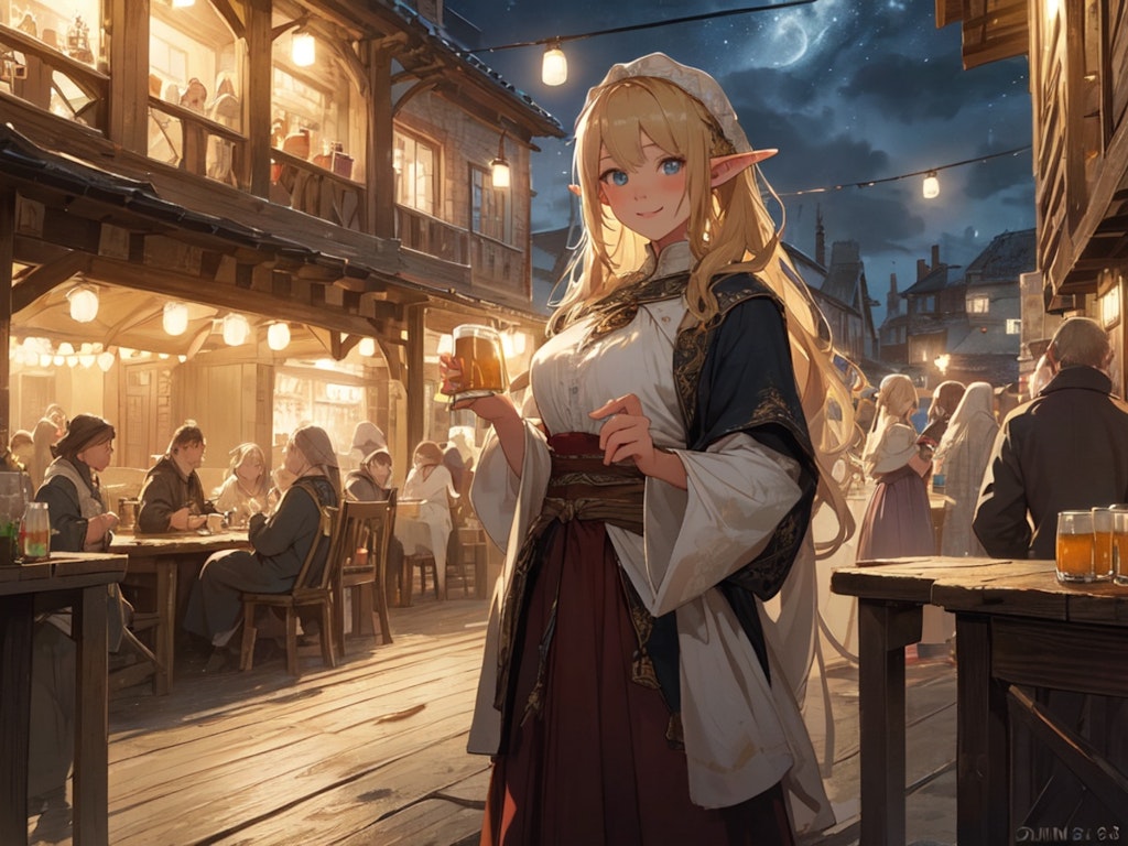 Elf in the Tavern