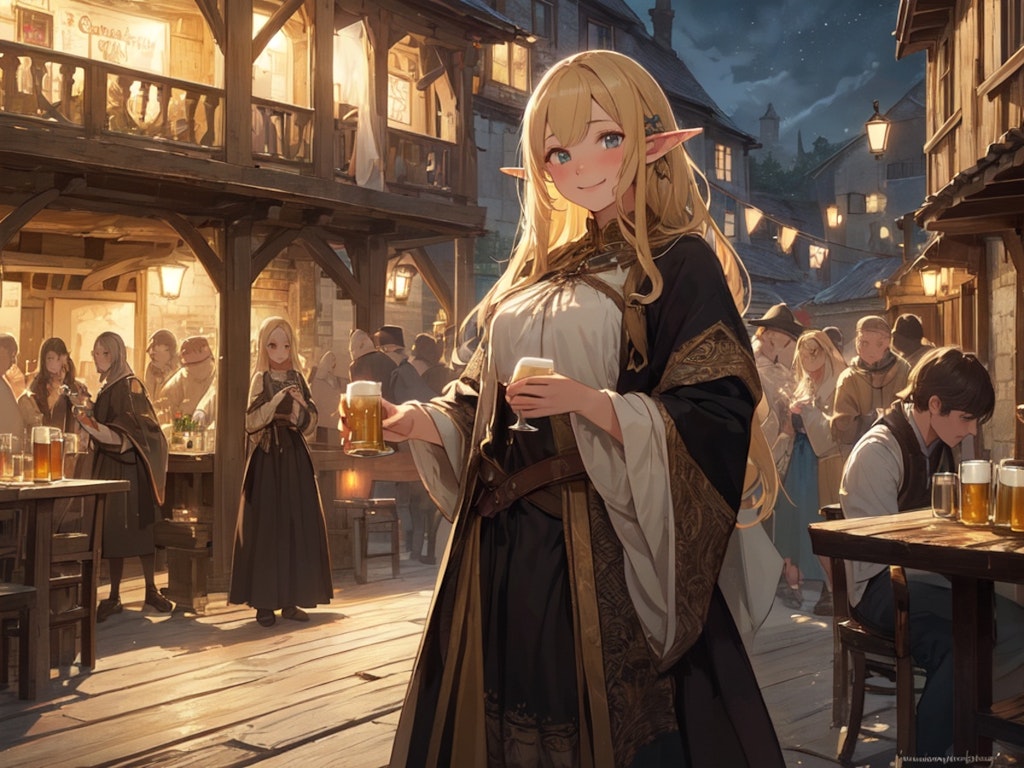 Elf in the Tavern