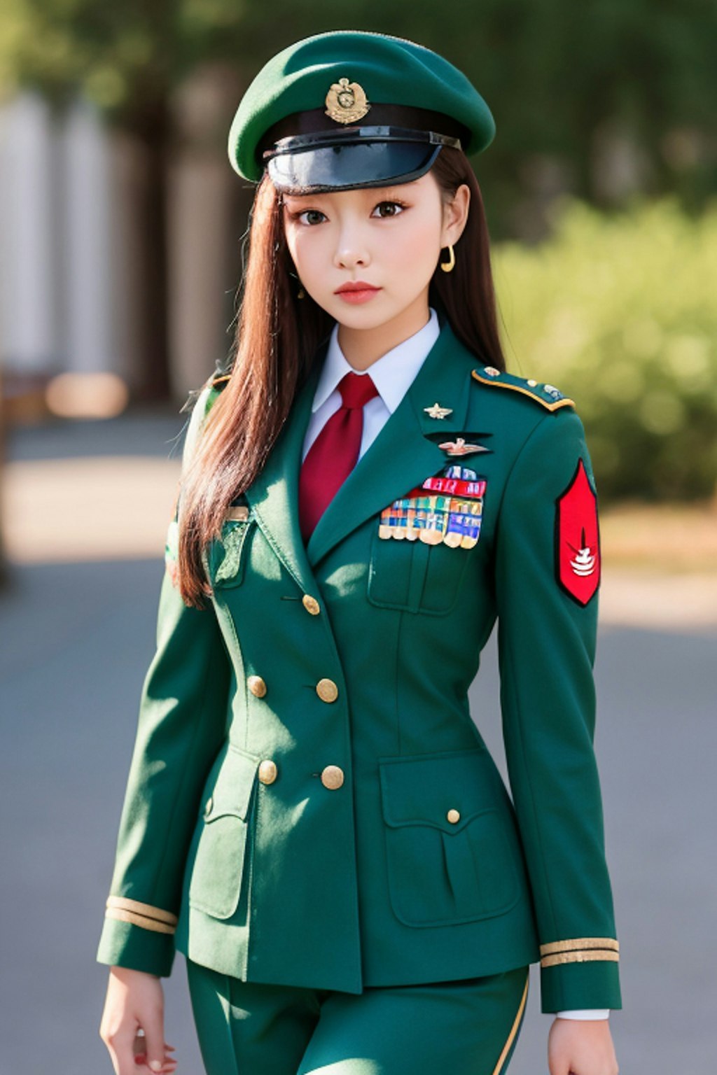 女軍人