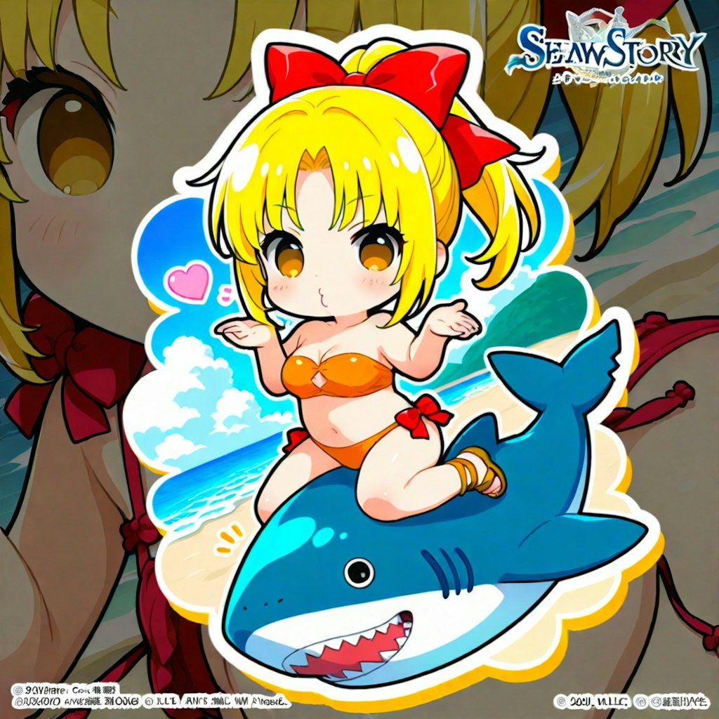 サメとマリンちゃん