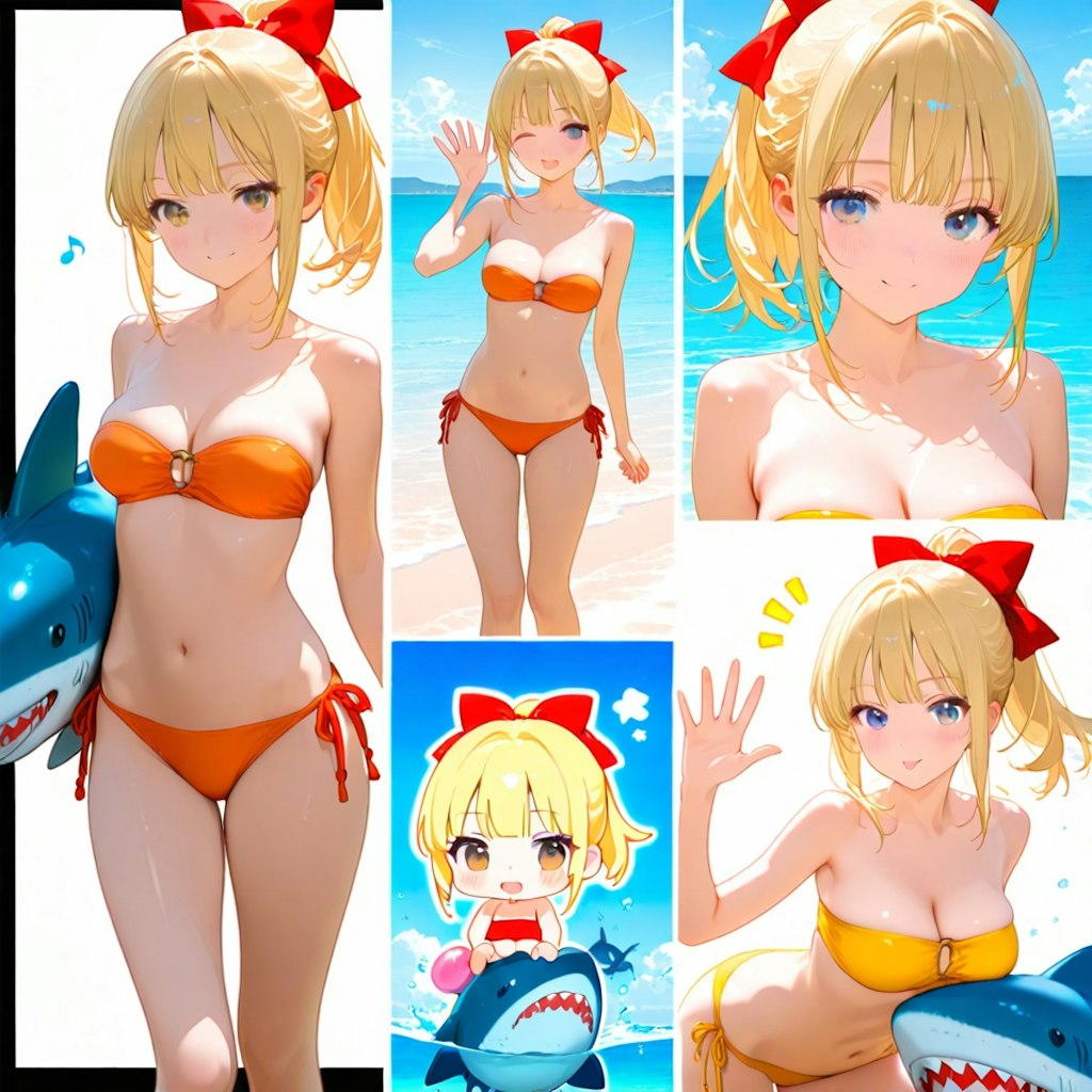 サメとマリンちゃん