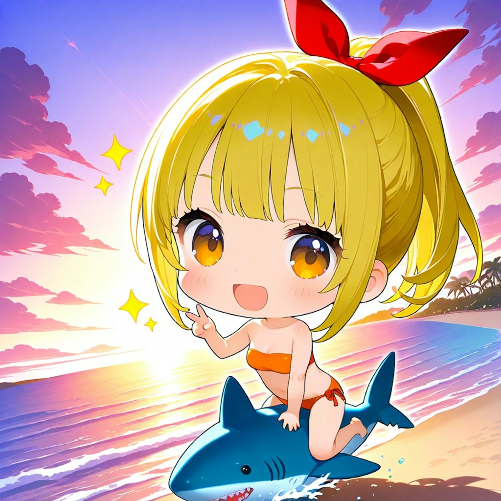 サメとマリンちゃん