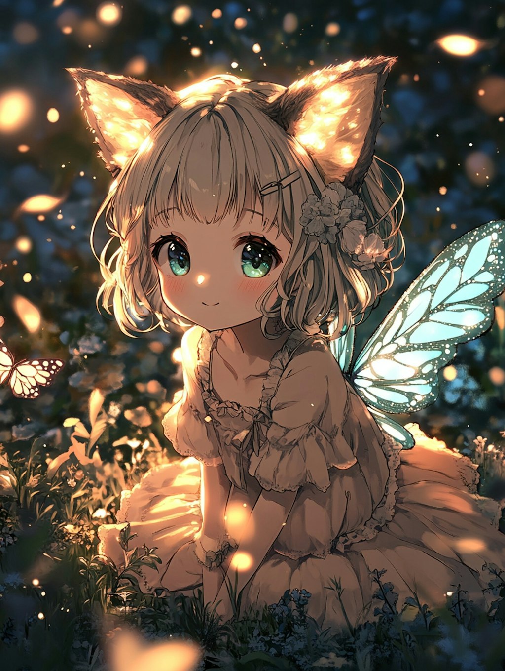 夜の森の妖精🧚‍♂️